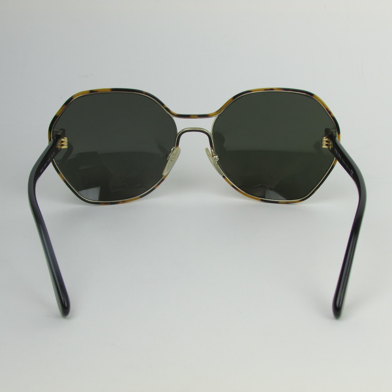 Prada 'Tortoise' Oversized Sunglasses