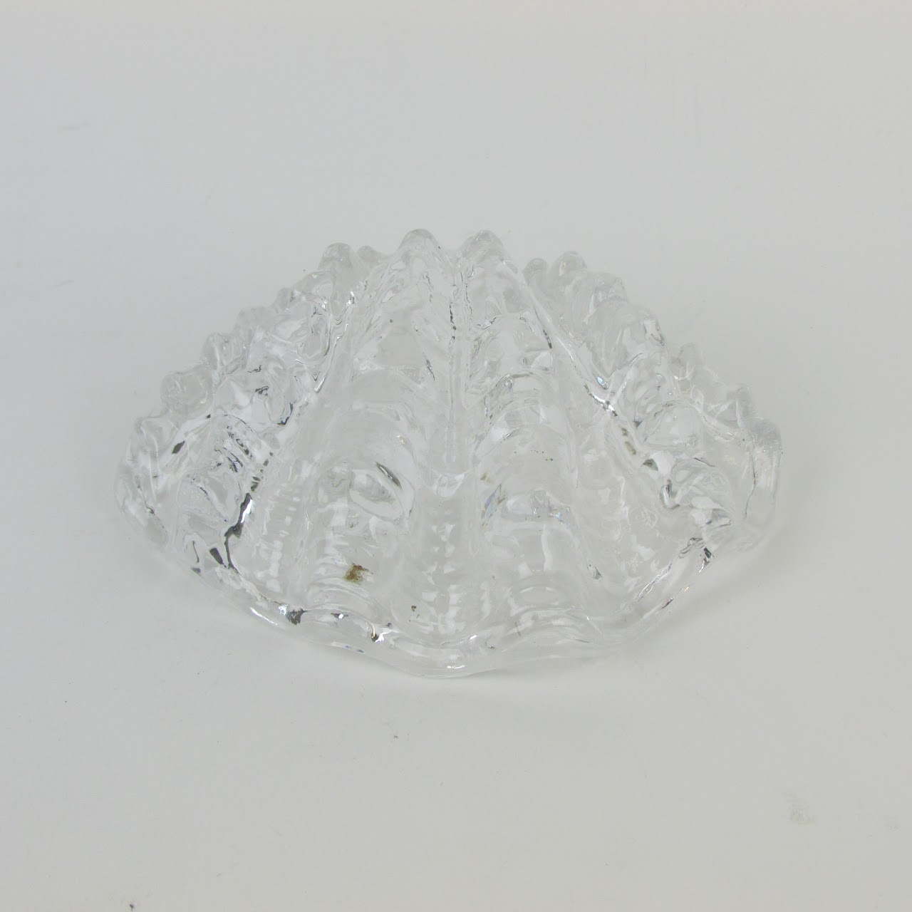 Tiffany & Co. Crystal Shell Trinket Dish