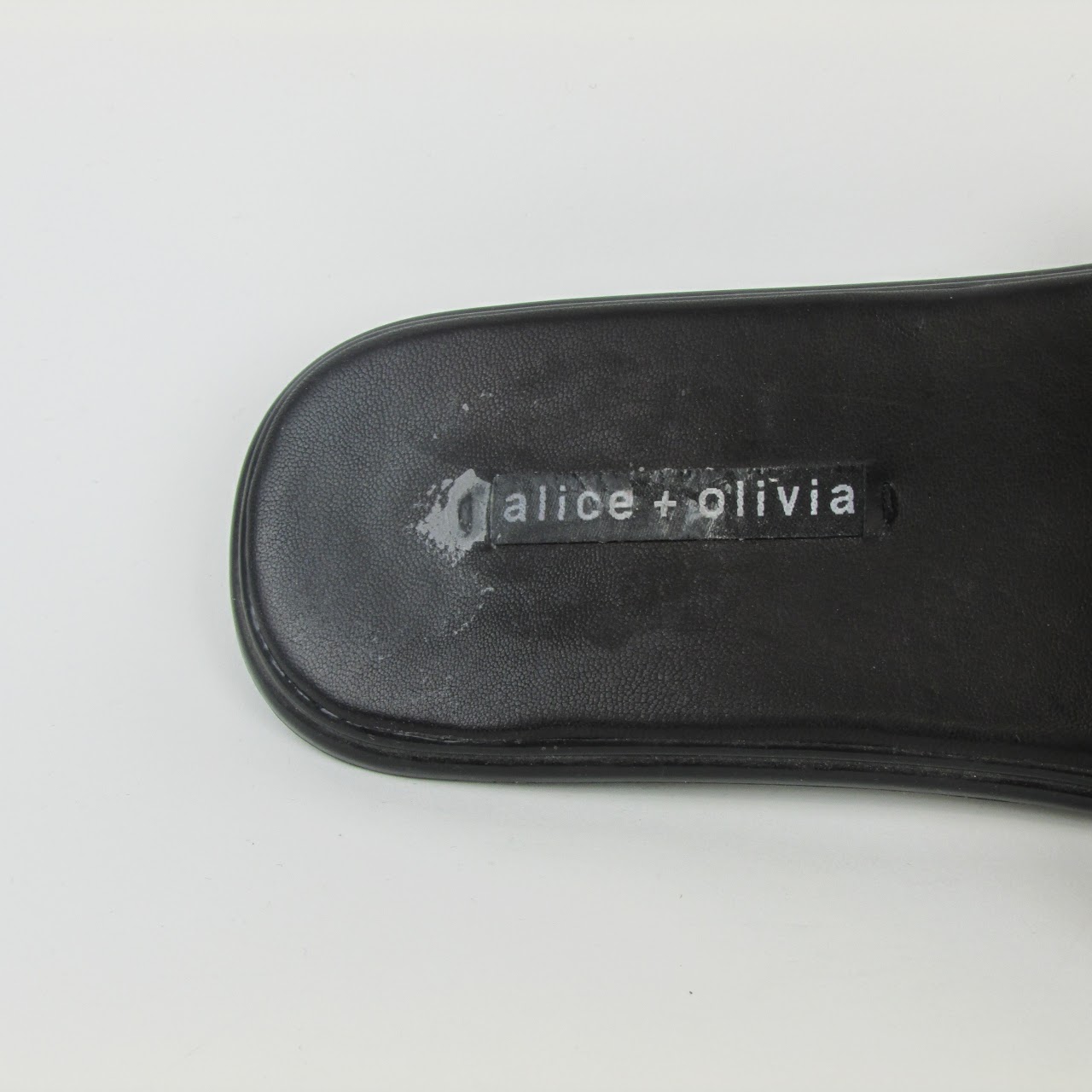 Alice & Olivia Stace Face Studded Slides