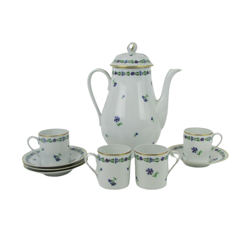 Tiffany & Co. Limoges Villandry Demitasse Set