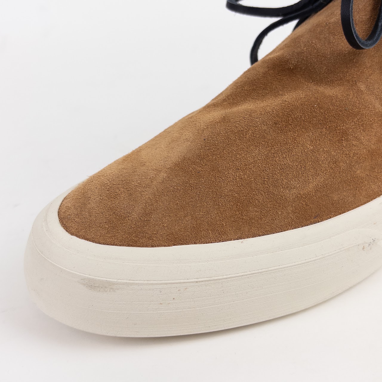 Maison Martin Margiela Leather And Suede Court Sneakers