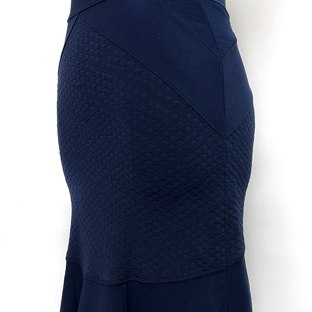 Navy clearance bandage skirt