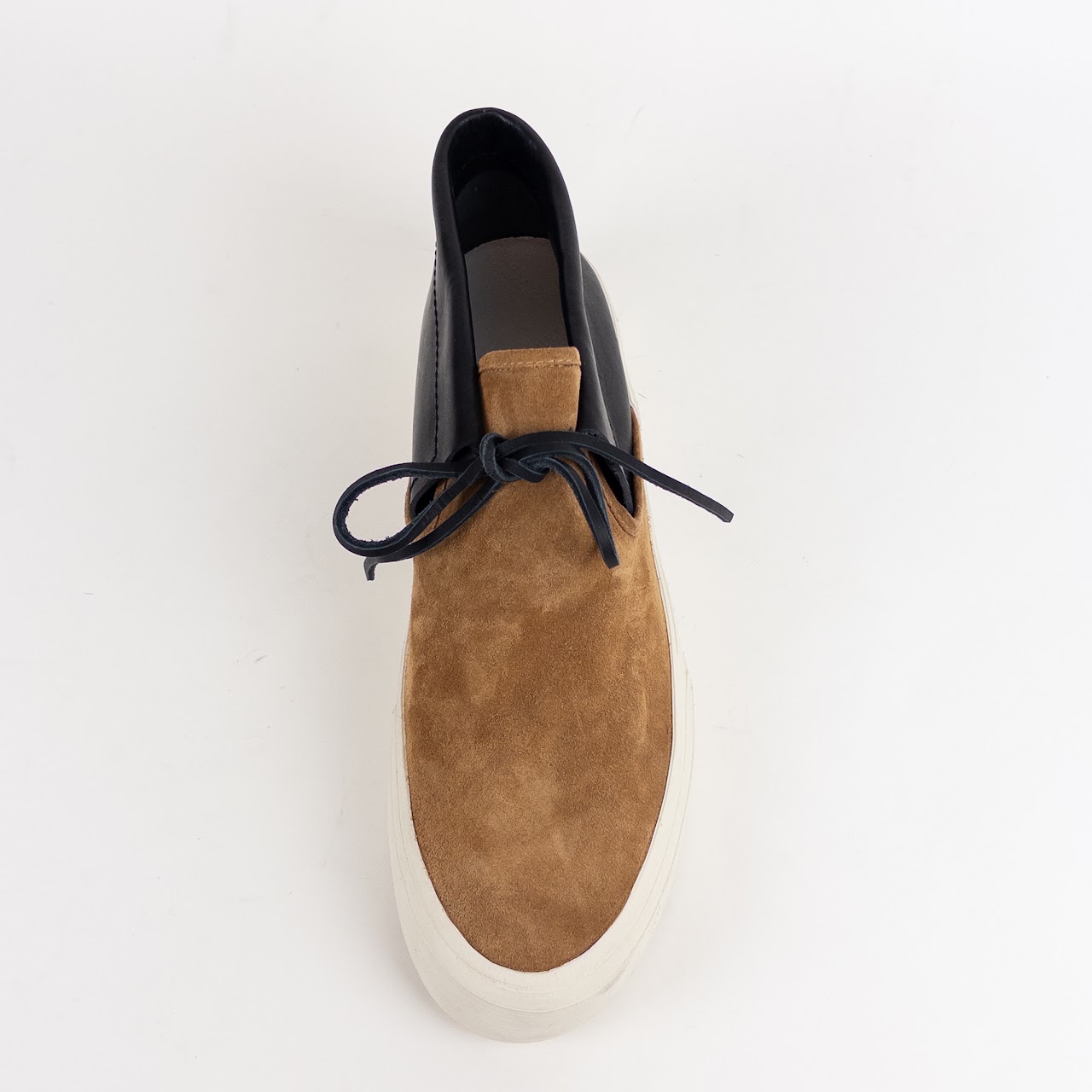 Maison Martin Margiela Leather And Suede Court Sneakers