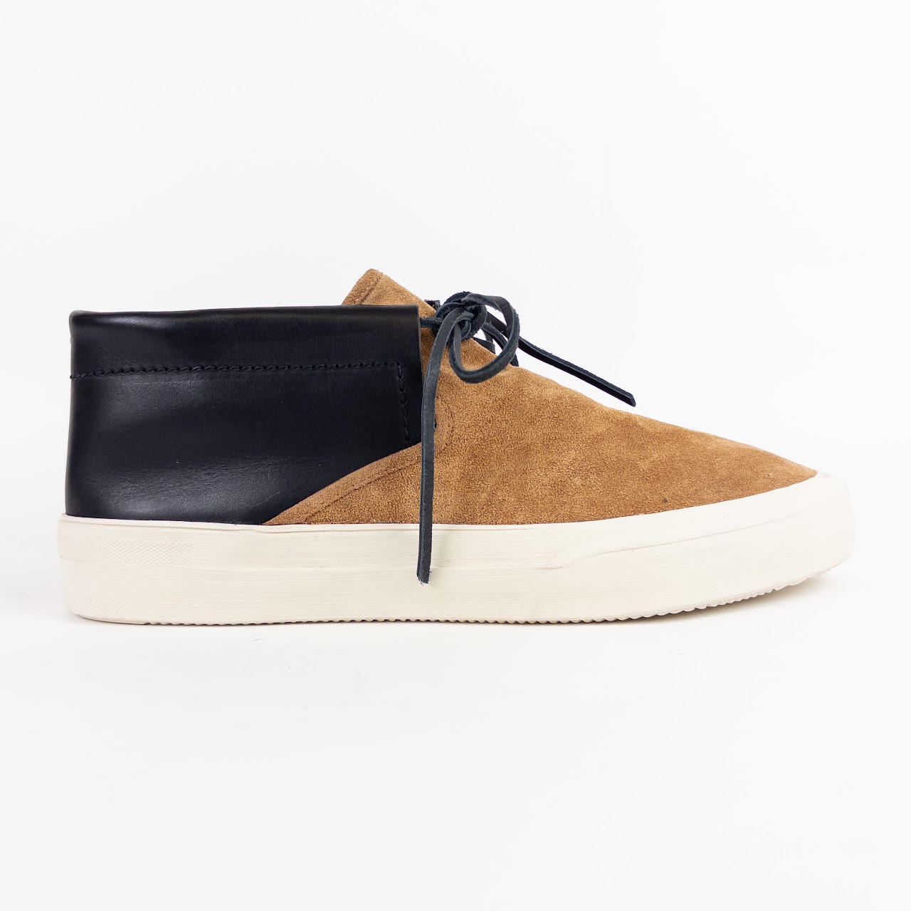 Maison Martin Margiela Leather And Suede Court Sneakers