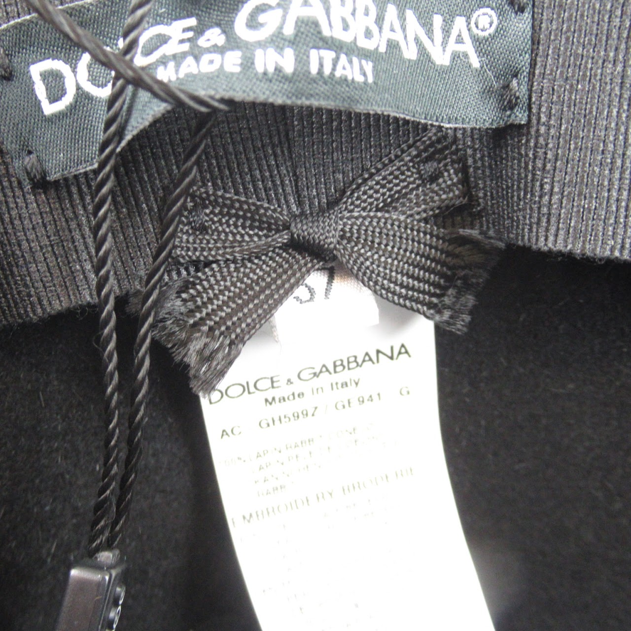 Dolce & Gabbana Crowned Bowler Hat