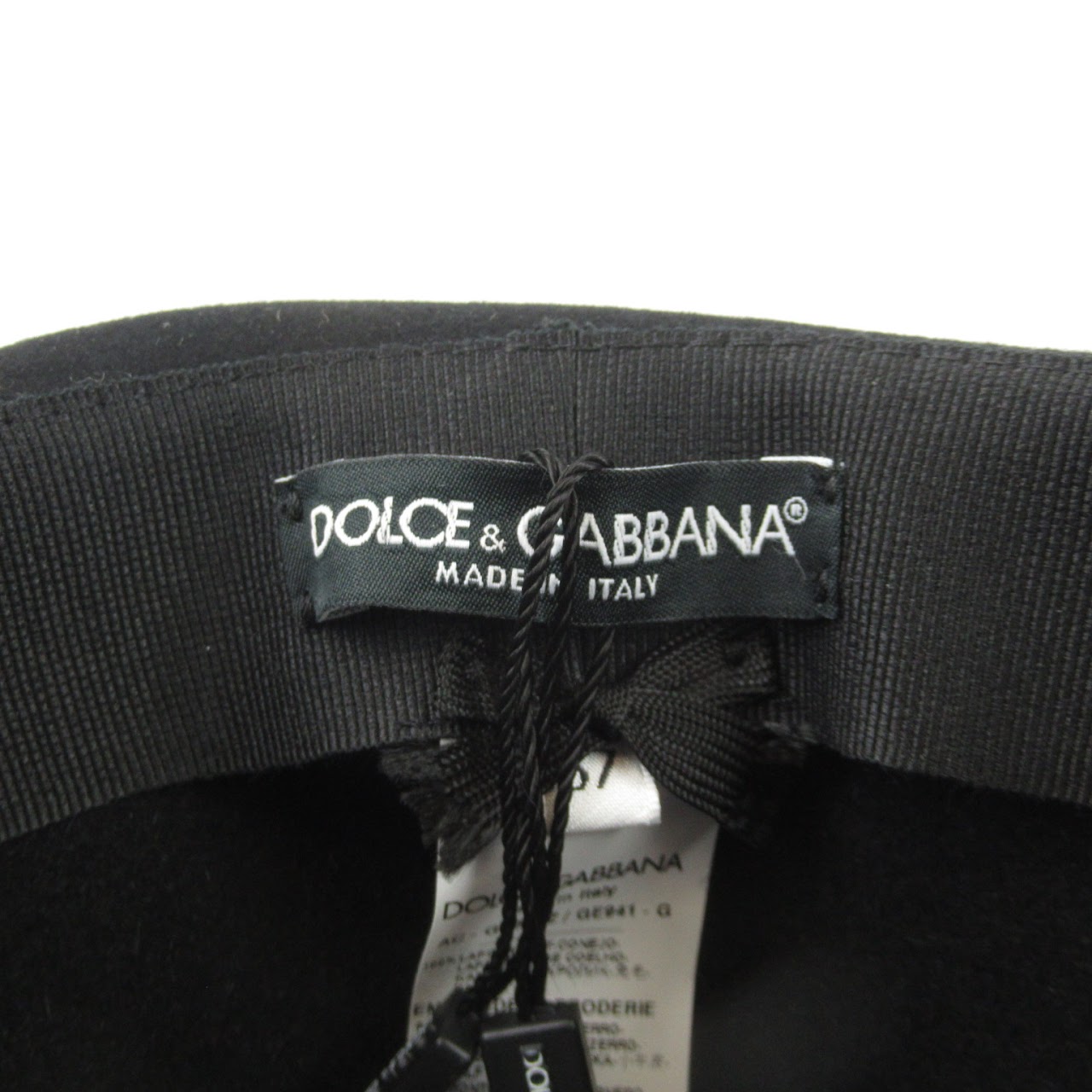 Dolce & Gabbana Crowned Bowler Hat