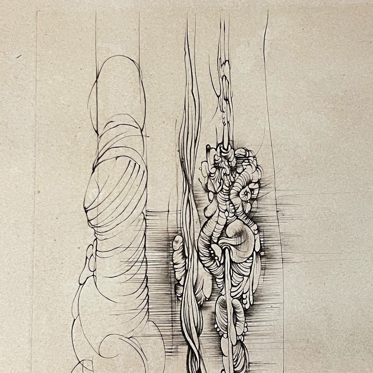 Hans Bellmer Signed Etching