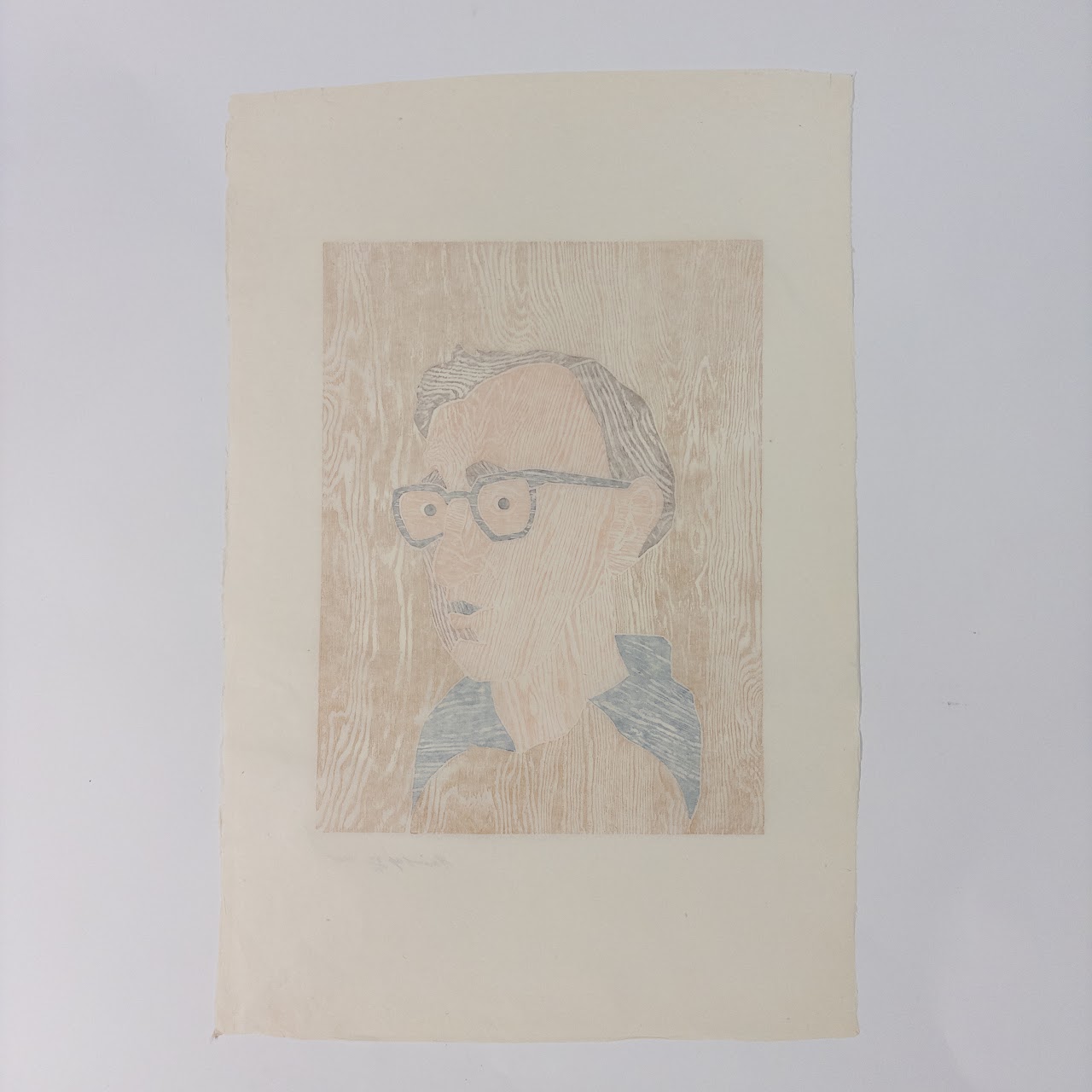 Marisol Escobar (Marisol) Signed Woody Allen Woodcut Etching