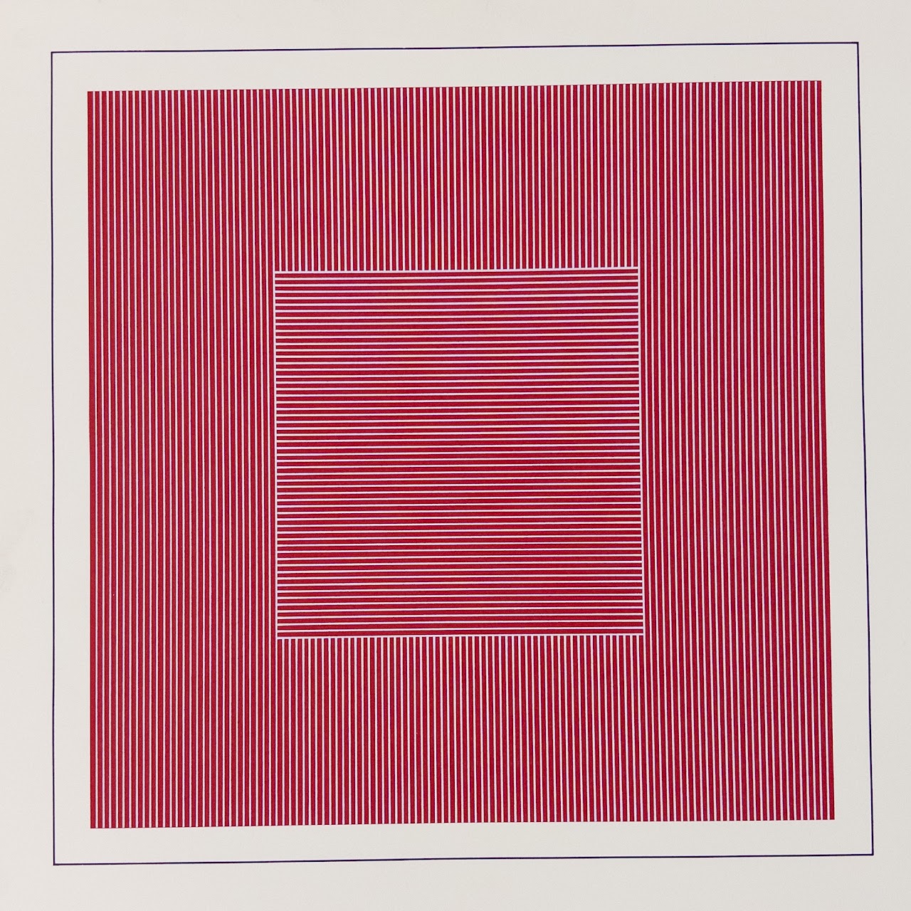 Sol Lewitt Wall Drawings 1968-1981 Gallery Show Off-Set Lithograph Poster