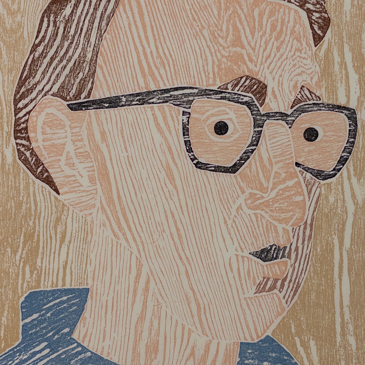 Marisol Escobar (Marisol) Signed Woody Allen Woodcut Etching