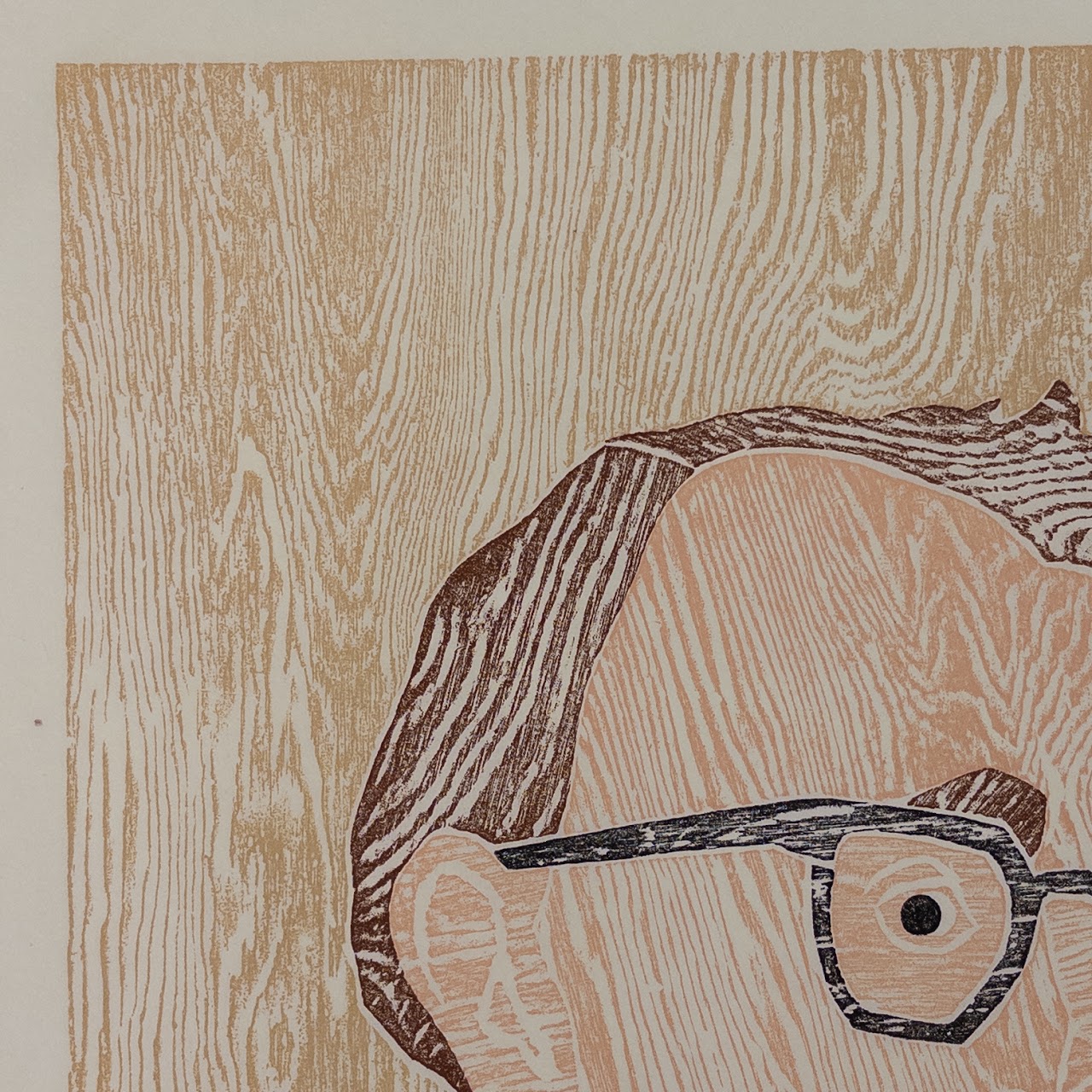 Marisol Escobar (Marisol) Signed Woody Allen Woodcut Etching