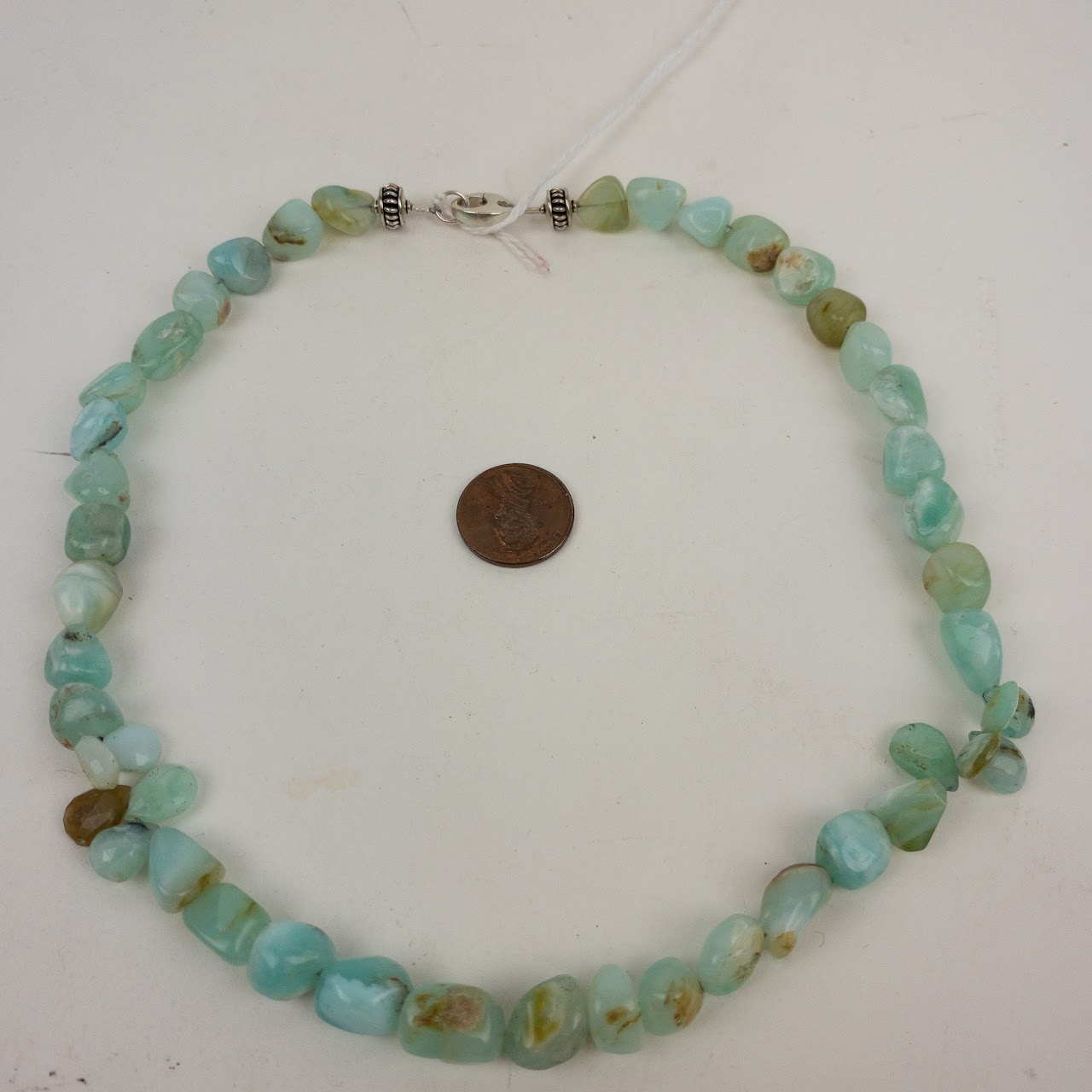 Opal & Sterling Silver Necklace