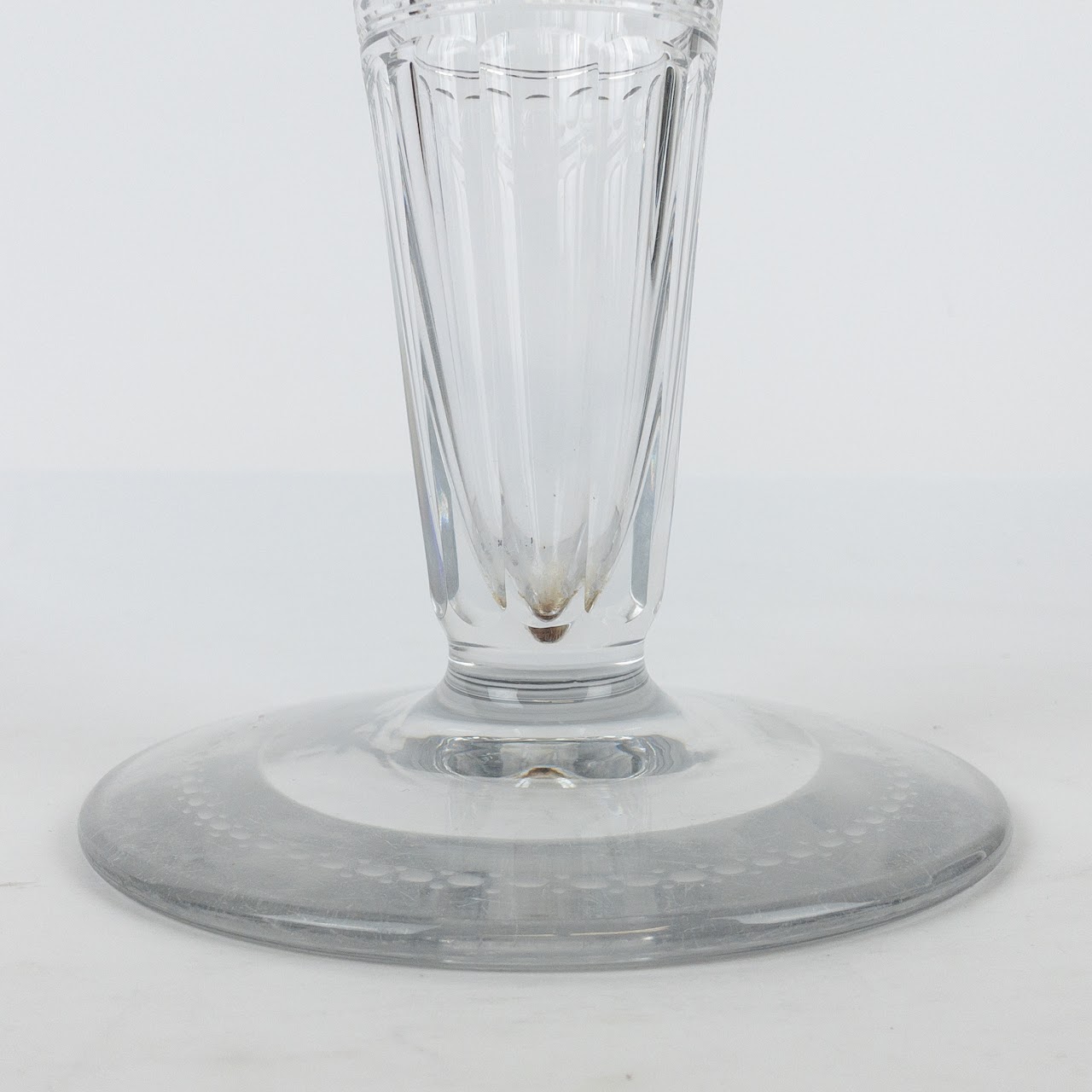 Cut Crystal Vintage 25" Flower Vase