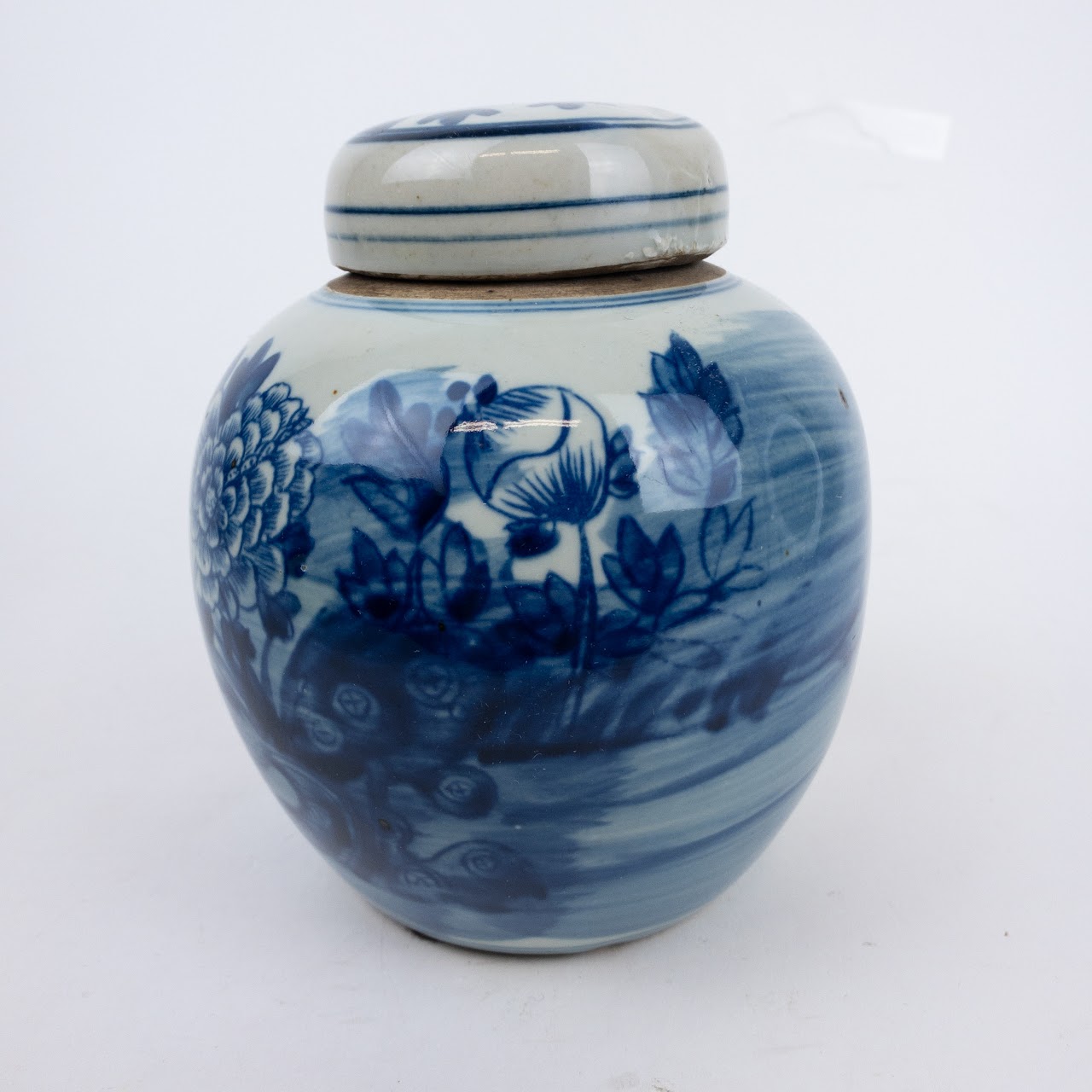 Lidded Ceramic Ginger Jar