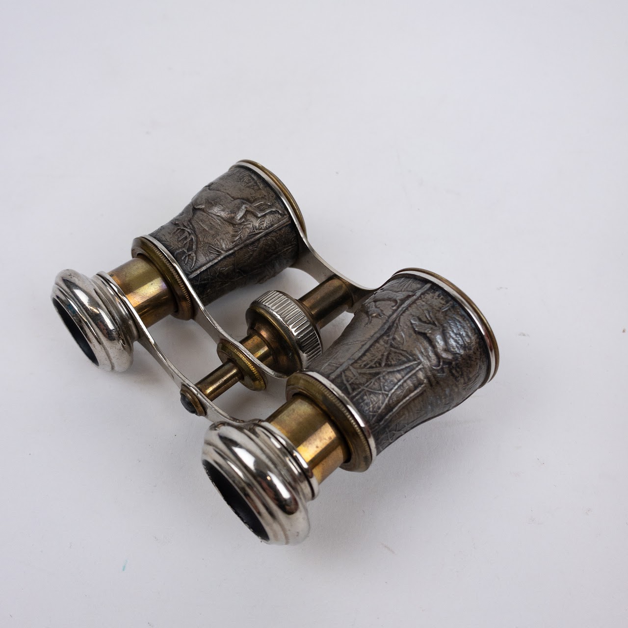 Bronze and Steel Opera Glasses