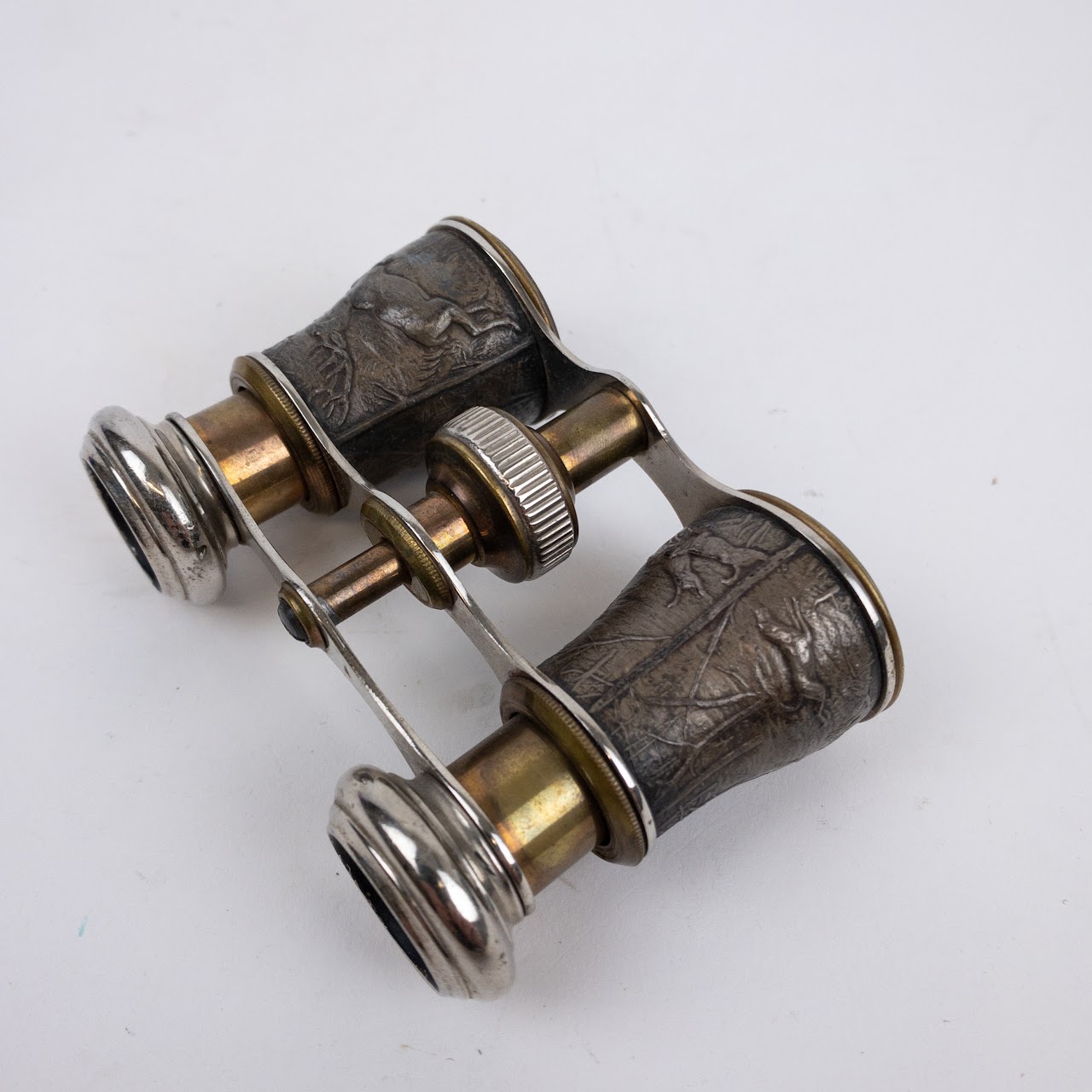 Bronze and Steel Opera Glasses