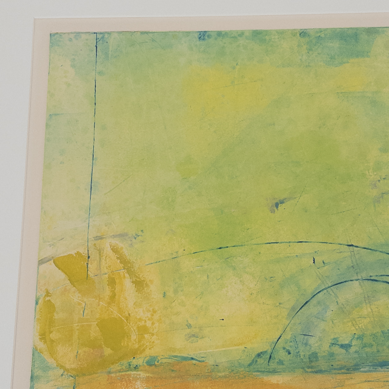 Anne Raymond 'Plateau...West' Monotype