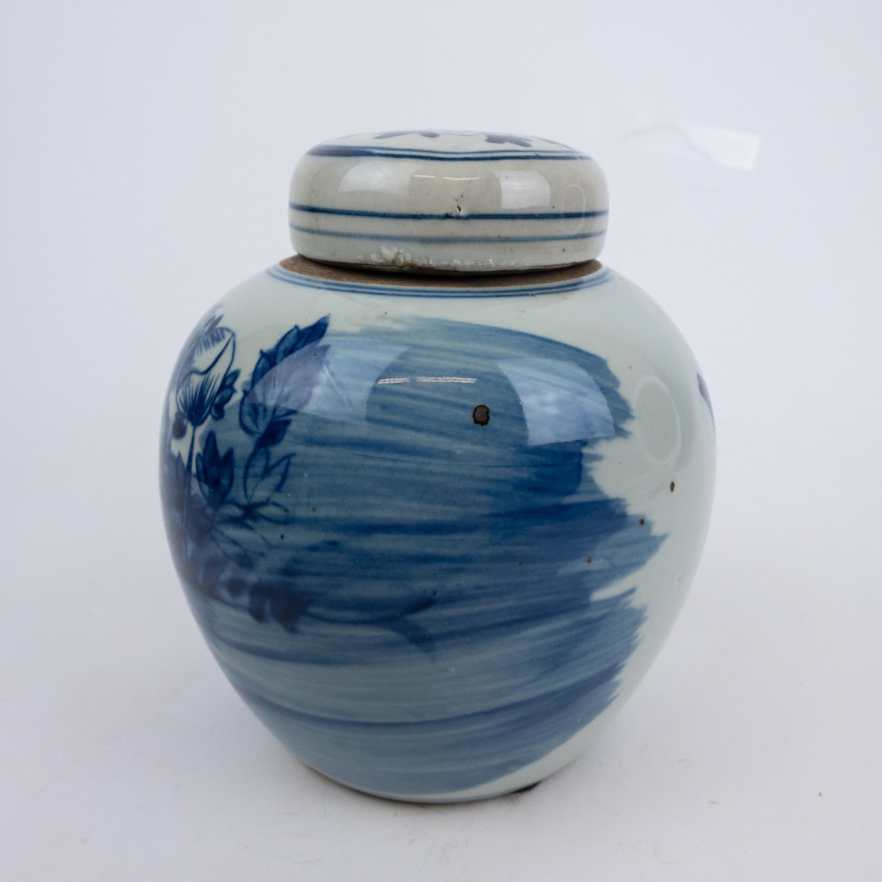 Lidded Ceramic Ginger Jar