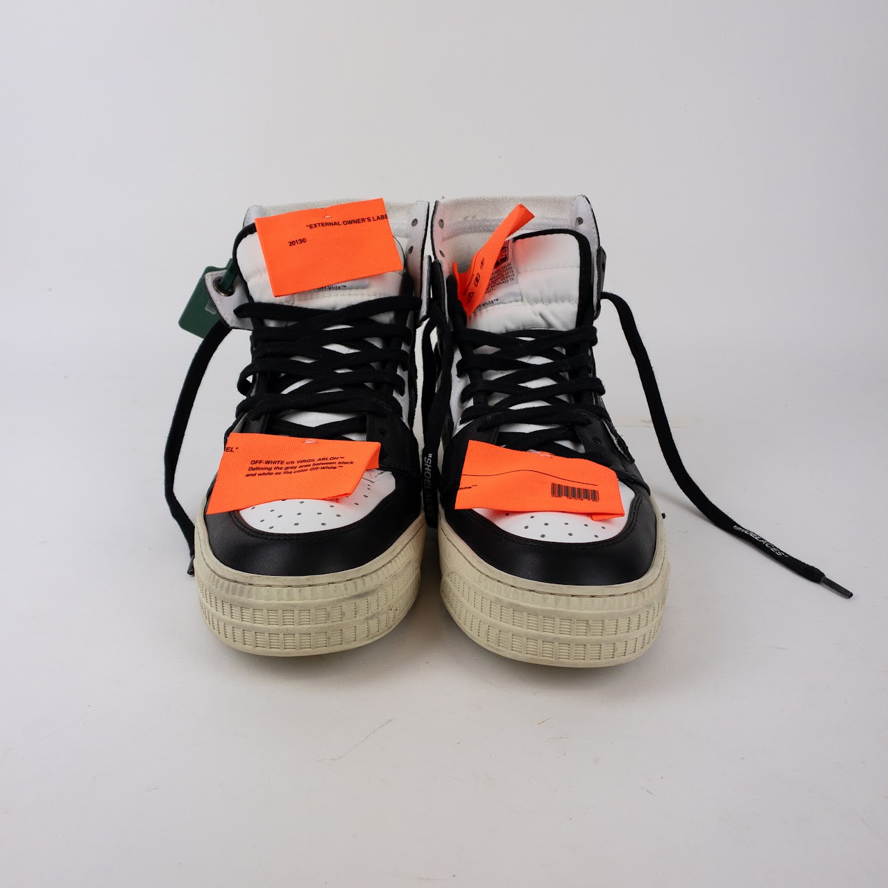 Off-White x Virgil Abloh Off Court Cup Sole 3.0 High Tops