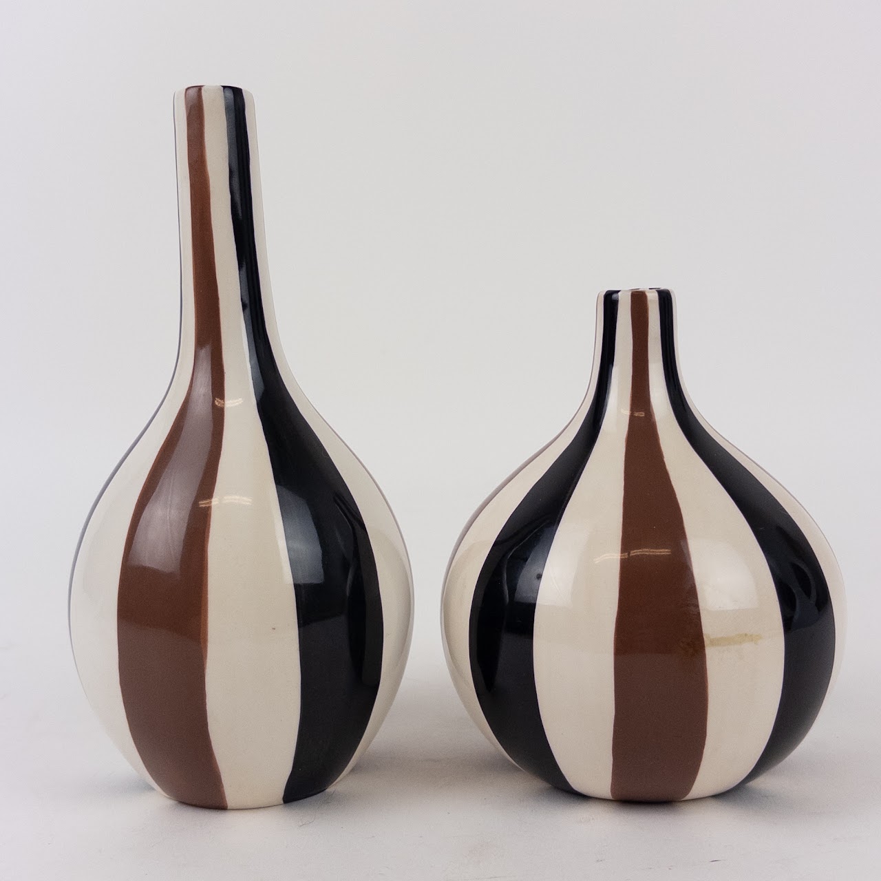 Jonathan Adler Stripes Vase Pair