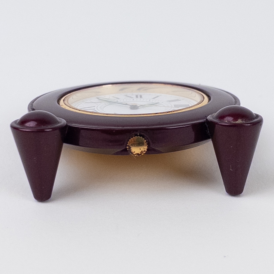 Verdura Enameled Travel Alarm Clock