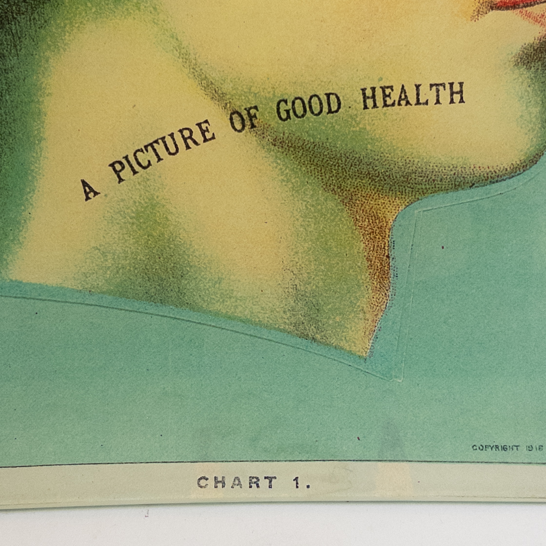 John Derian 'A Picture of Good Health' Small Glass Tray