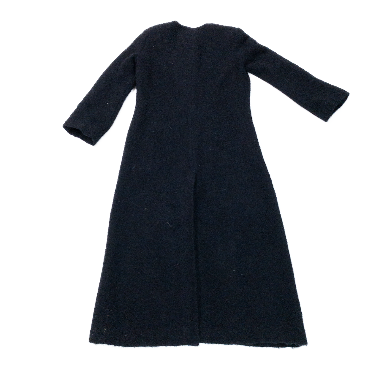 Sandro Wool Bouclé Long Coat