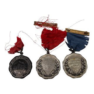 Sterling Silver Antique Medal Lot