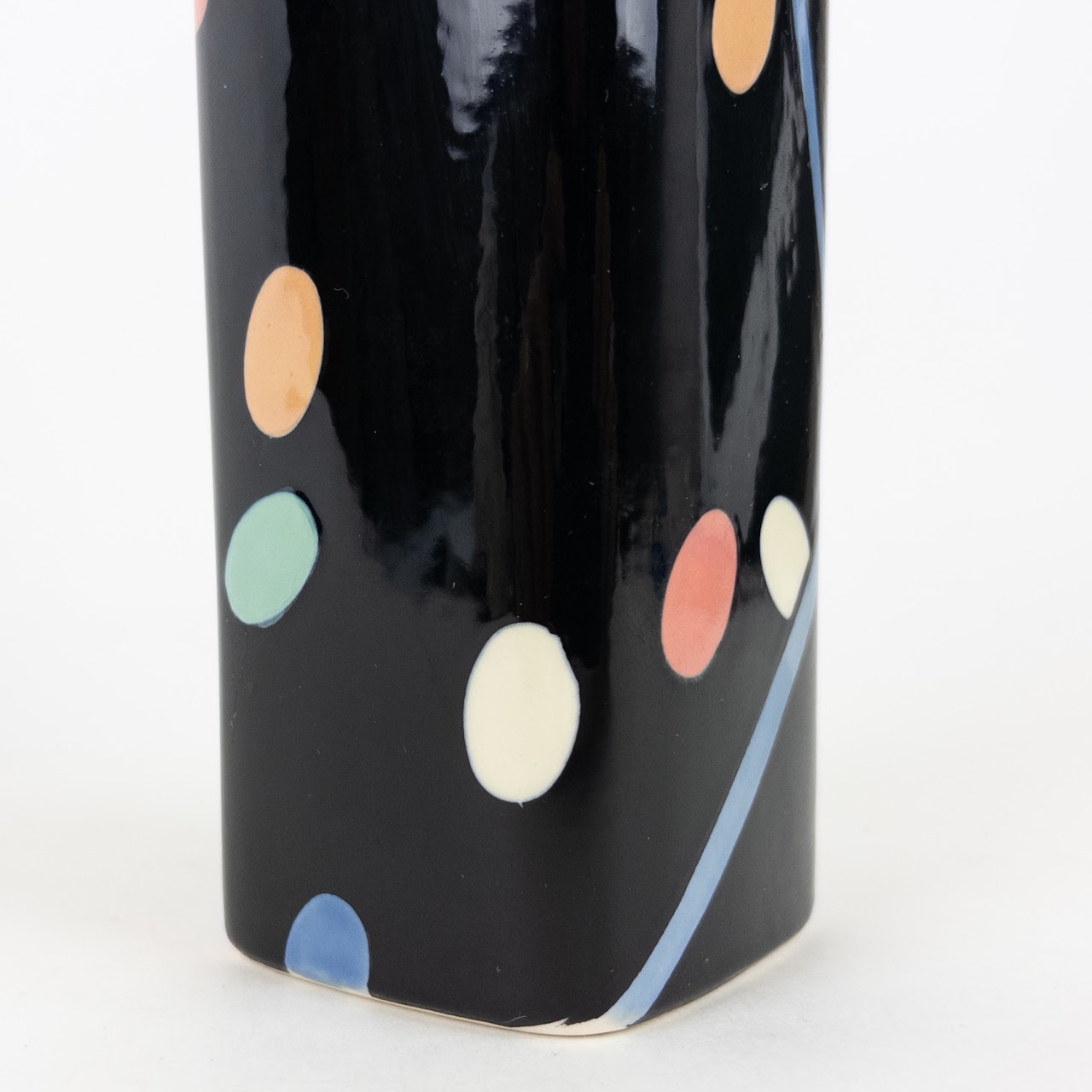 Tiffany & Co. Dorothy Hafner 80's Deco Styled Vase