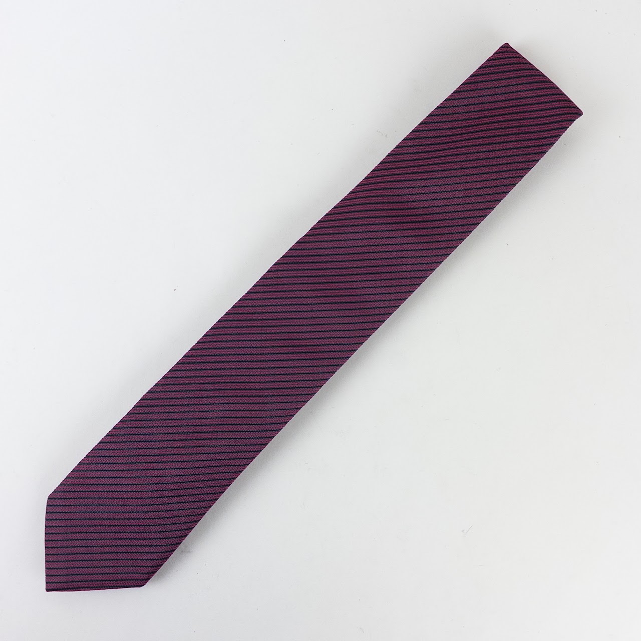 Prada Diagonal Striped Necktie