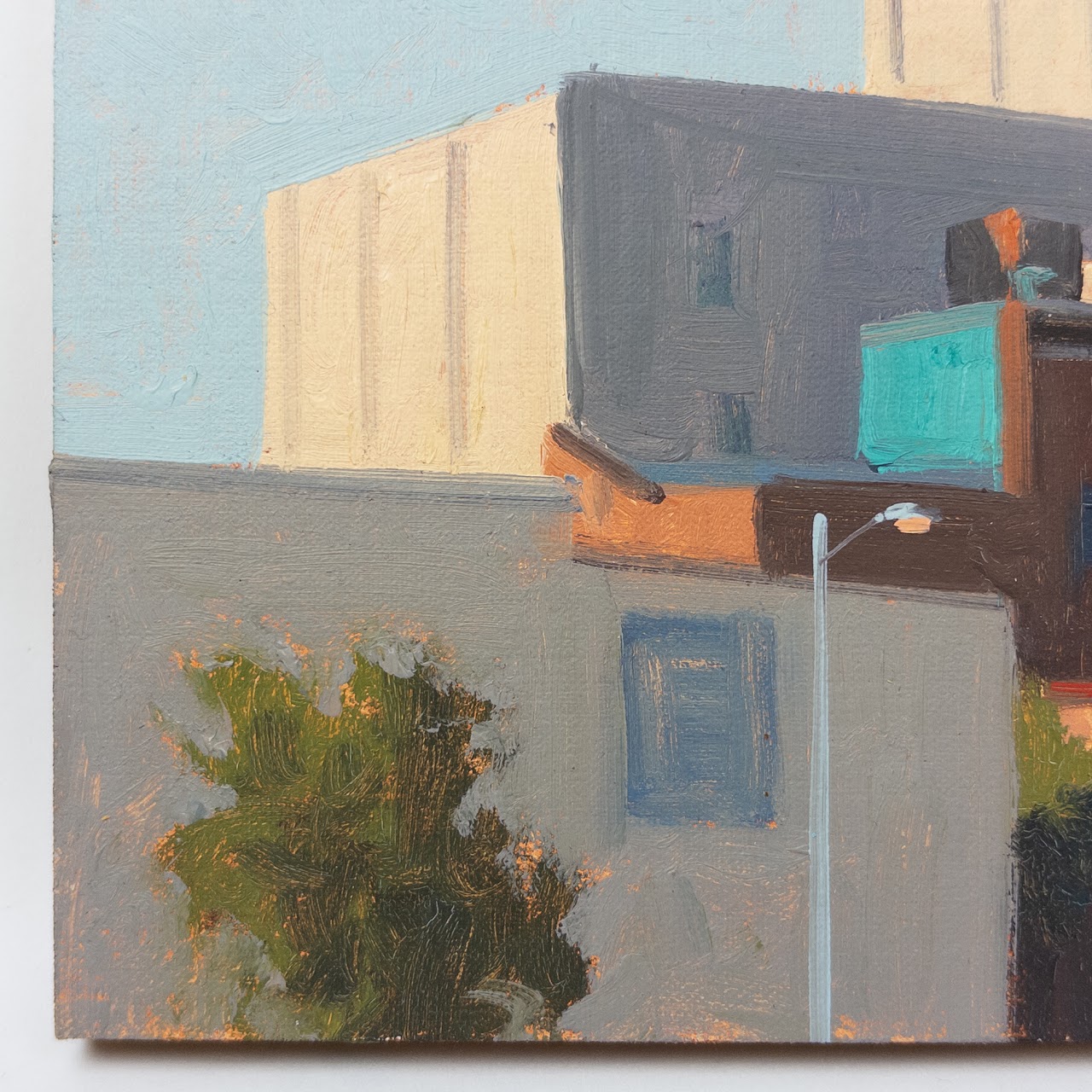 Stephen Magsig "Eastern Market Shadows" Small Painting