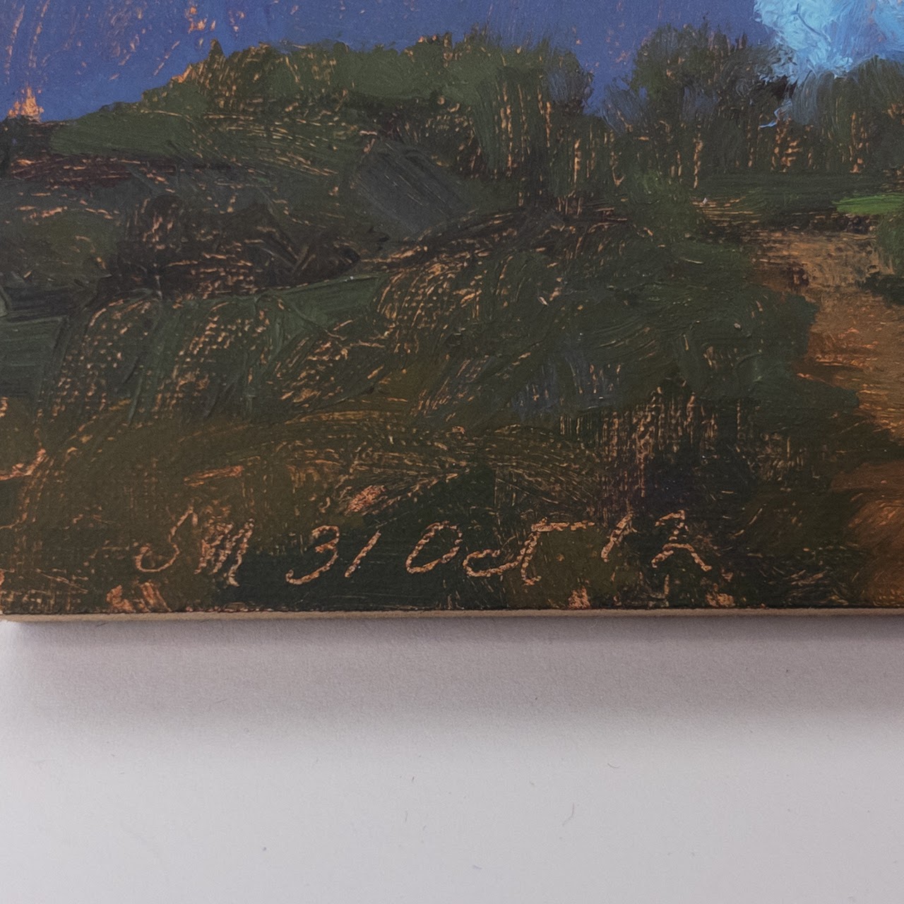 Stephen Magsig "Near Montecatini" Small Painting
