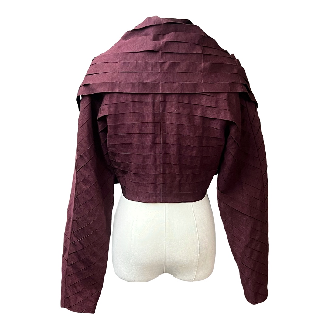 Circolare Wool Strappy Bolero Jacket