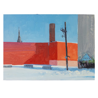 Stephen Magsig "Seeing Red" Small Painting