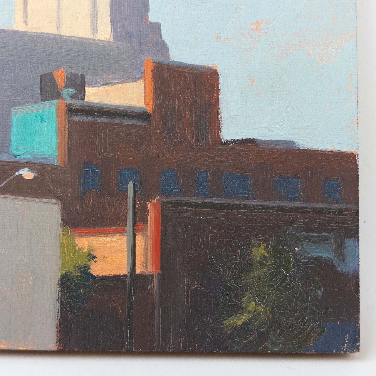 Stephen Magsig "Eastern Market Shadows" Small Painting