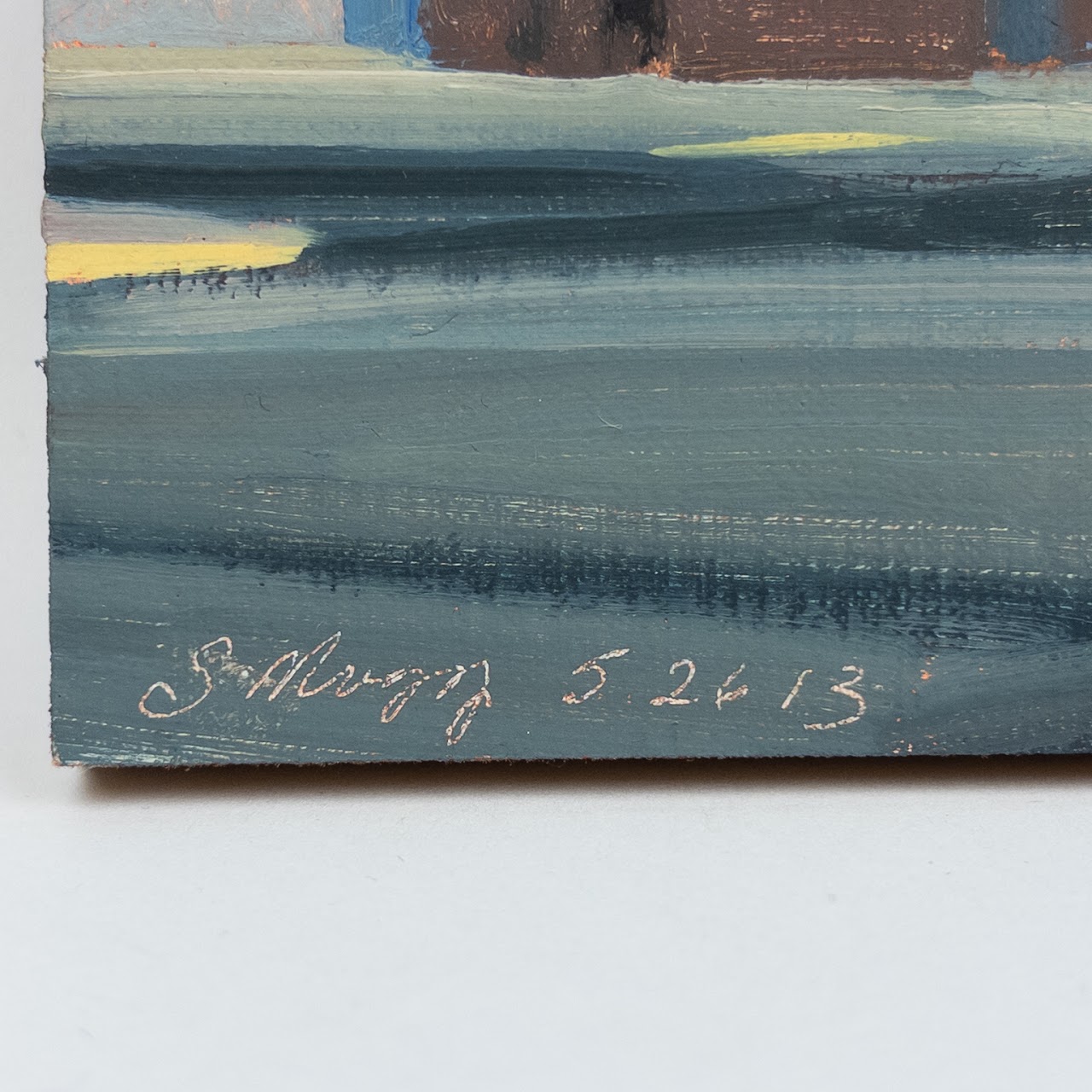 Stephen Magsig "Lumpkin & Geimer" Small Painting