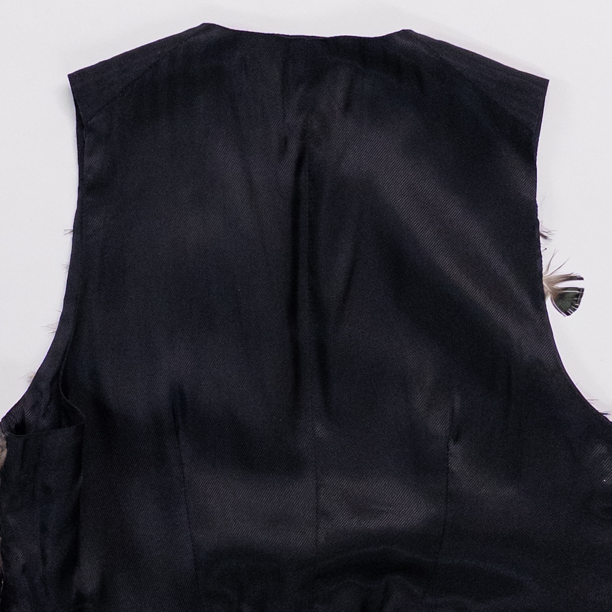 Haider Ackermann Feather Fronted Vest