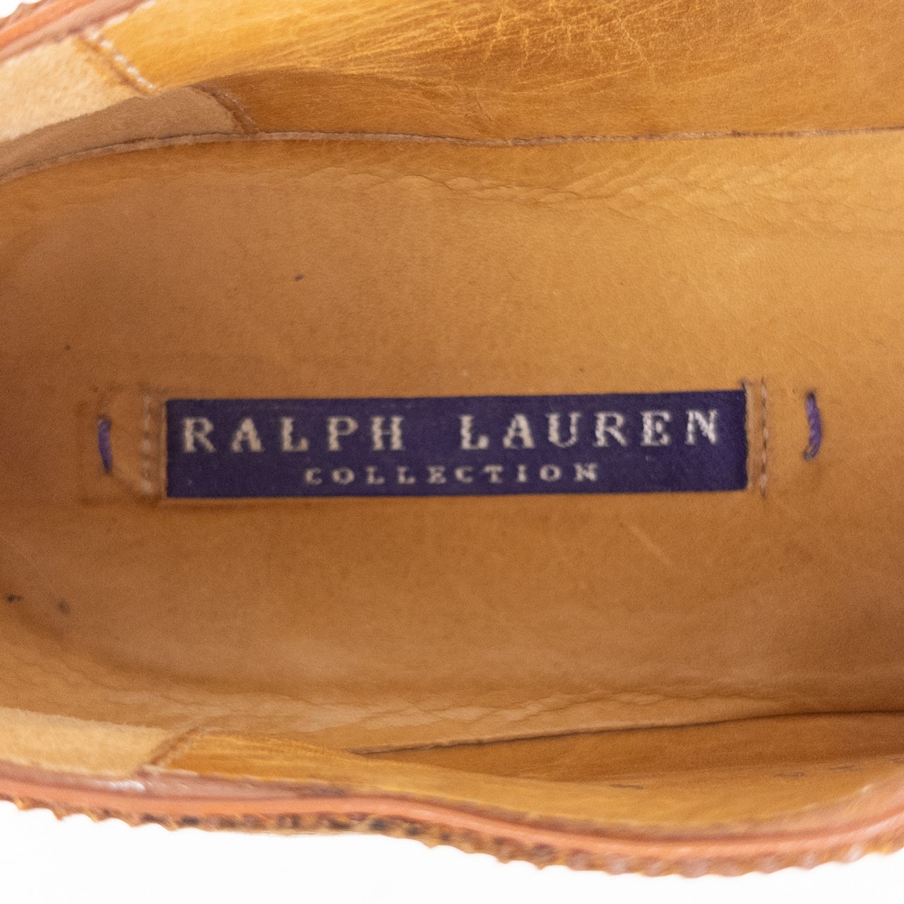 Ralph Lauren Purple Label Wingtip Oxford Shoes