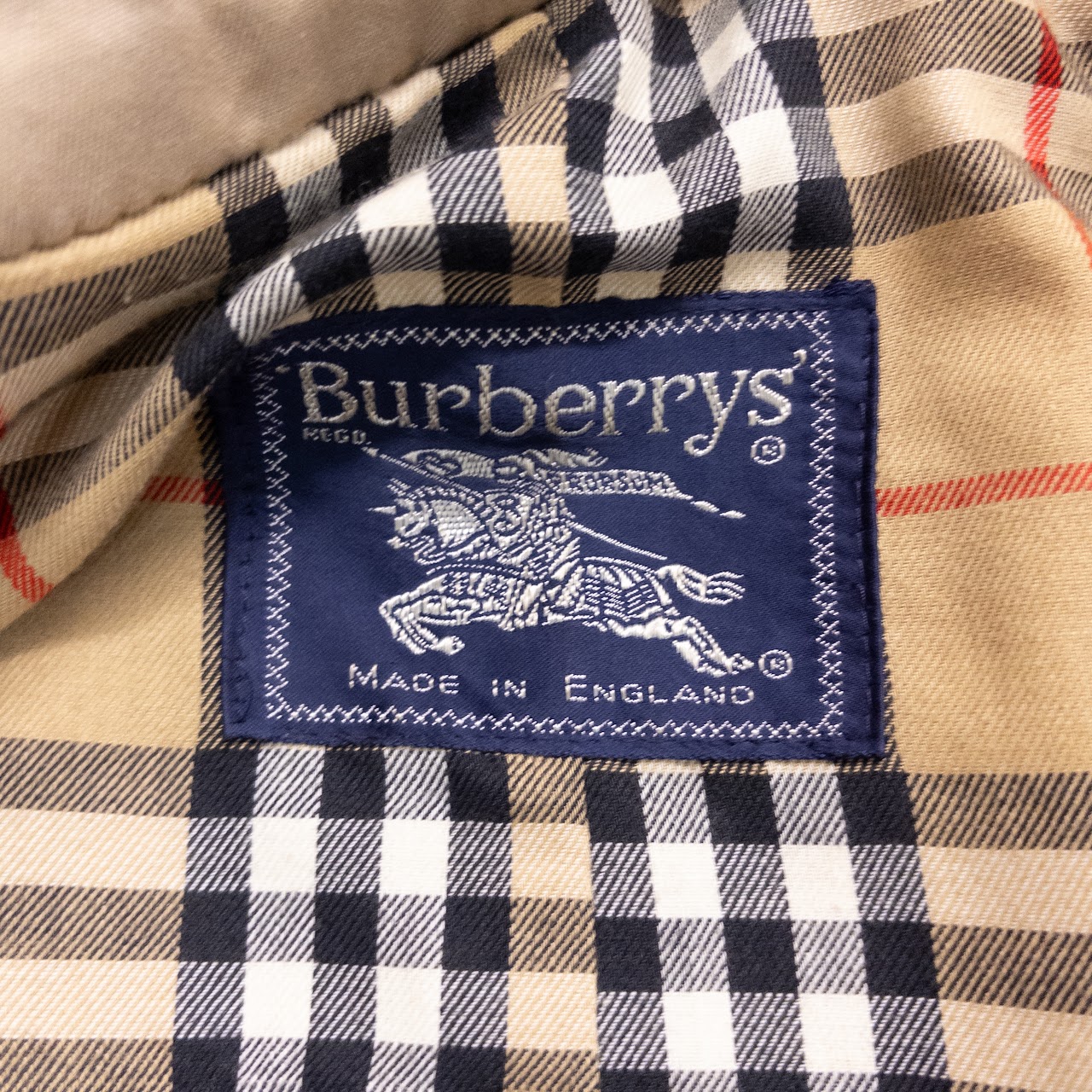 Burberrys Lined All Weather Trench Coat