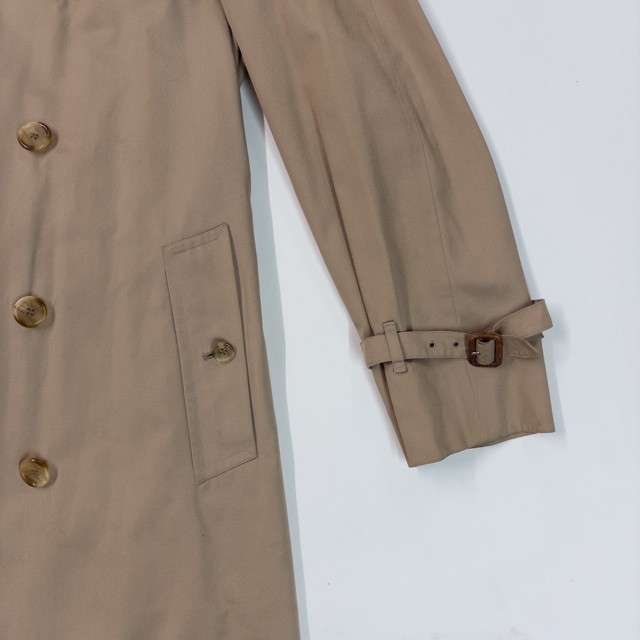 Burberrys Lined All Weather Trench Coat