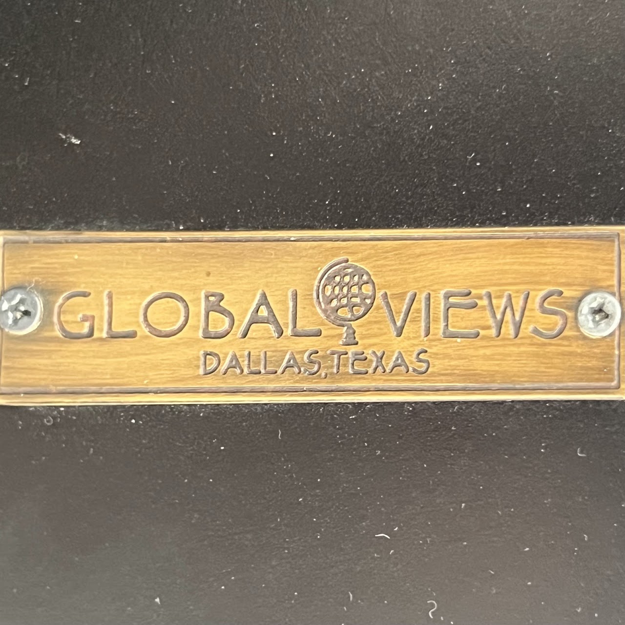 Global Views Sunburst Cocktail Table