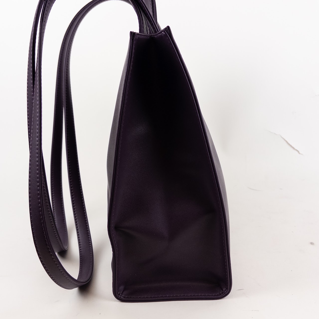 Telfar Medium Eggplant Shopping Bag