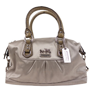 Coach Madison Satin Shoulder Bag