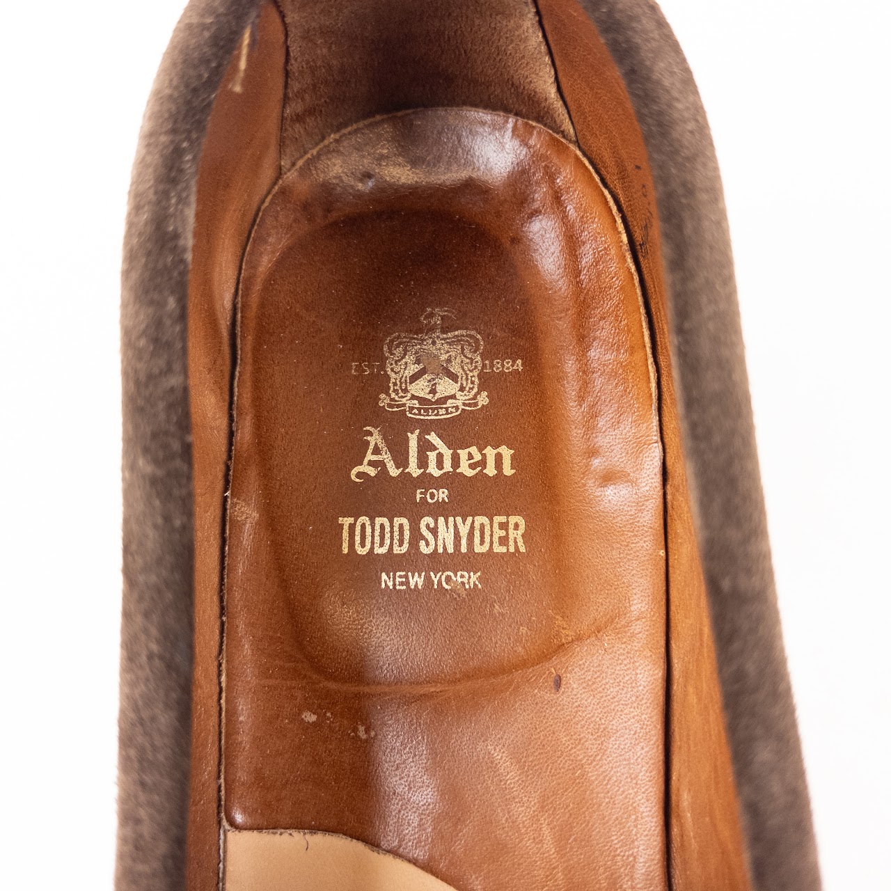 Alden for Todd Snyder Suede Loafers