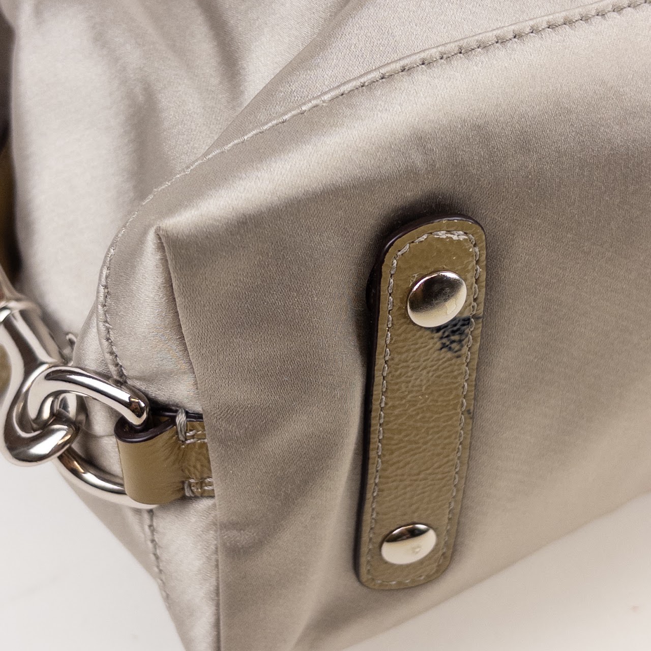 Coach Madison Satin Shoulder Bag