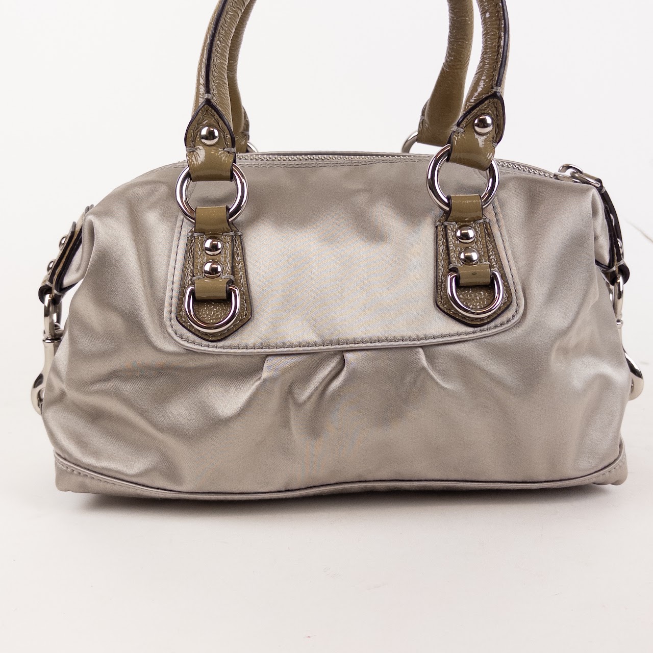 Coach Madison Satin Shoulder Bag