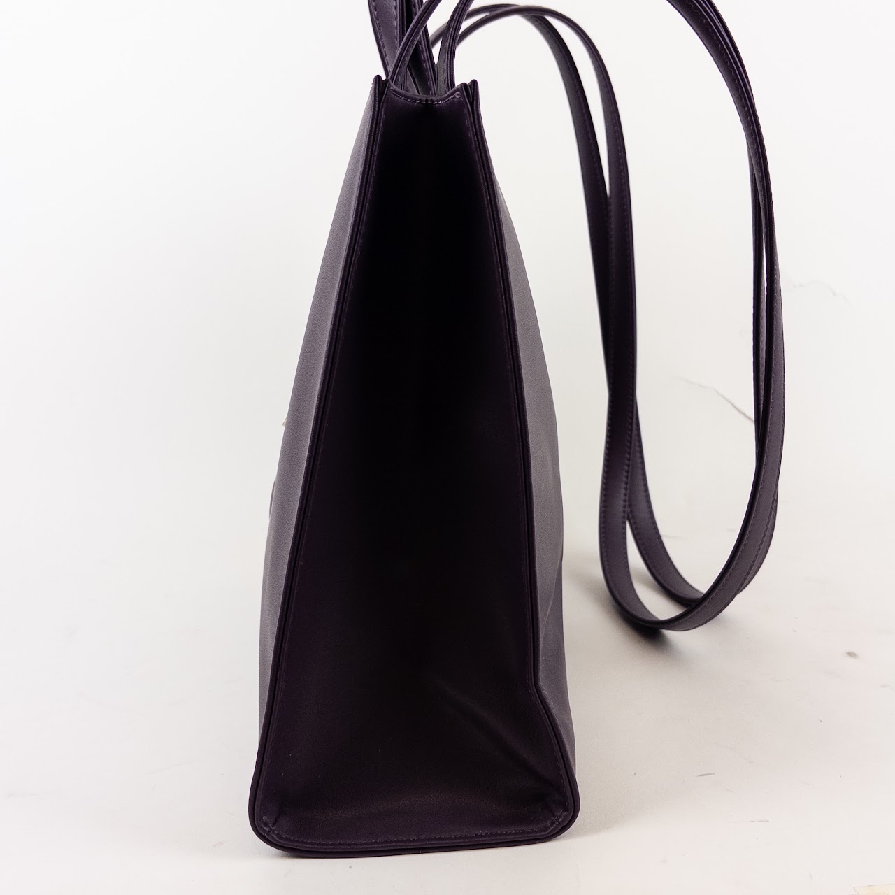 Telfar Medium Eggplant Shopping Bag