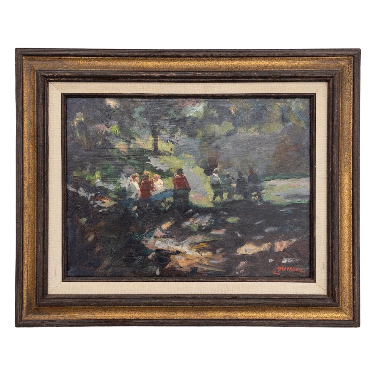 Bernard Lennon Signed Impressionist Painting