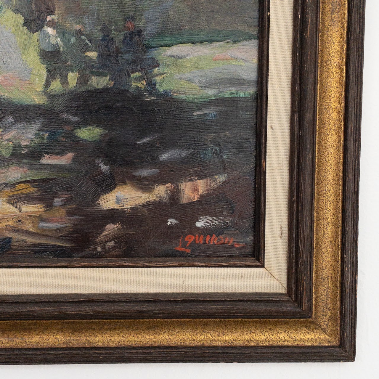 Bernard Lennon Signed Impressionist Painting