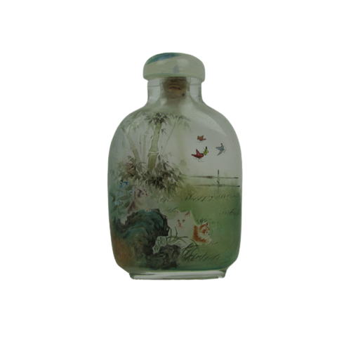 Reverse Painted Snuff Bottle